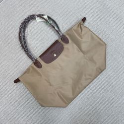 Women’s Le Pliage 70th Anniversary Tote Bag Size Large Beige