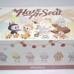 Labubu Vinyl Plush Box-Sealed Box of 6.  Last One I Have Available.