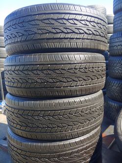 Excellent Set Of Used 255/45/22 Continental