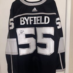 Los Angeles Kings Quinton Byfield Autographed Jersey 