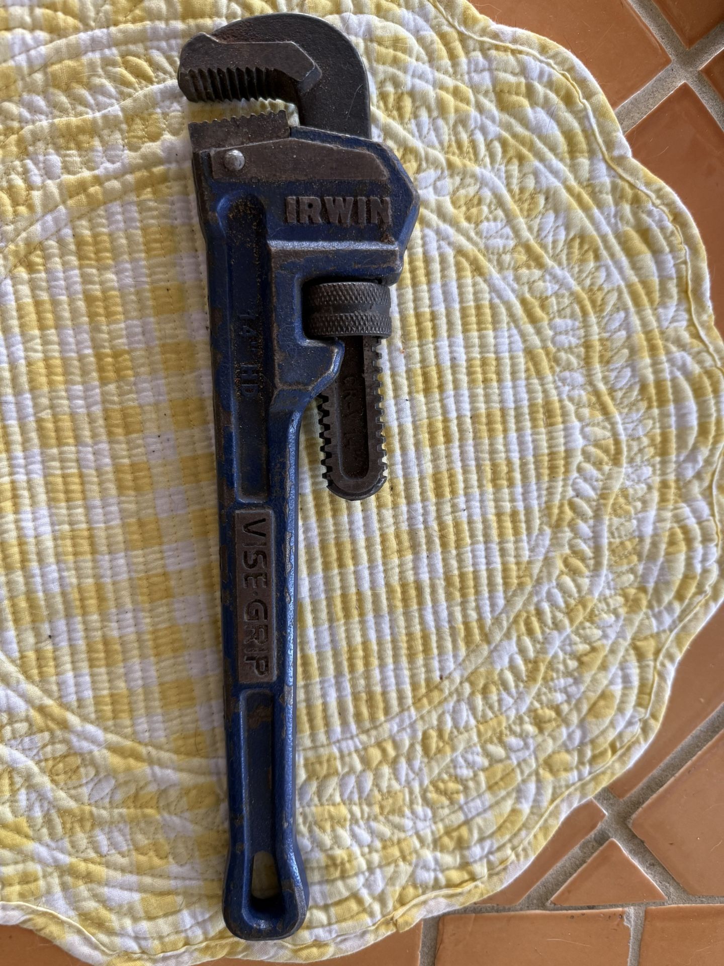 Irwin 14” Pipe Wrench