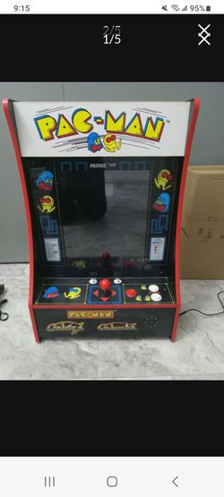 Pacman 3 in 1 1up tabletop arcade machine $225
