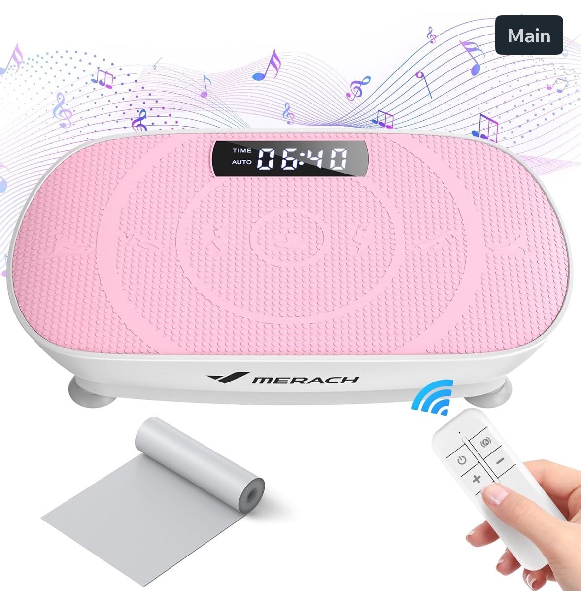 MERACH Vibration Plate Exercise Machine, Whole Body Workout Equipment for Women,