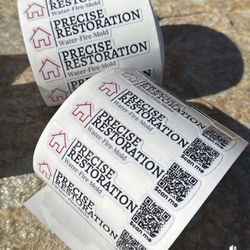 Personalized Stickers / Personalized Decals / QR CODE STICKERS 