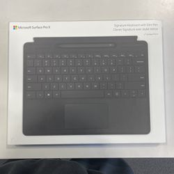 Microsoft Surface Pro X Signature Keyboard With Slim Pen