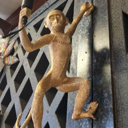 Adorable Wall Hanging Money Lamp With Adjustable Tail 25 in tall sticks out from wall 1 ft