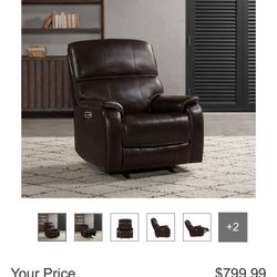 New BarcaLounger Recliner With USB Port 