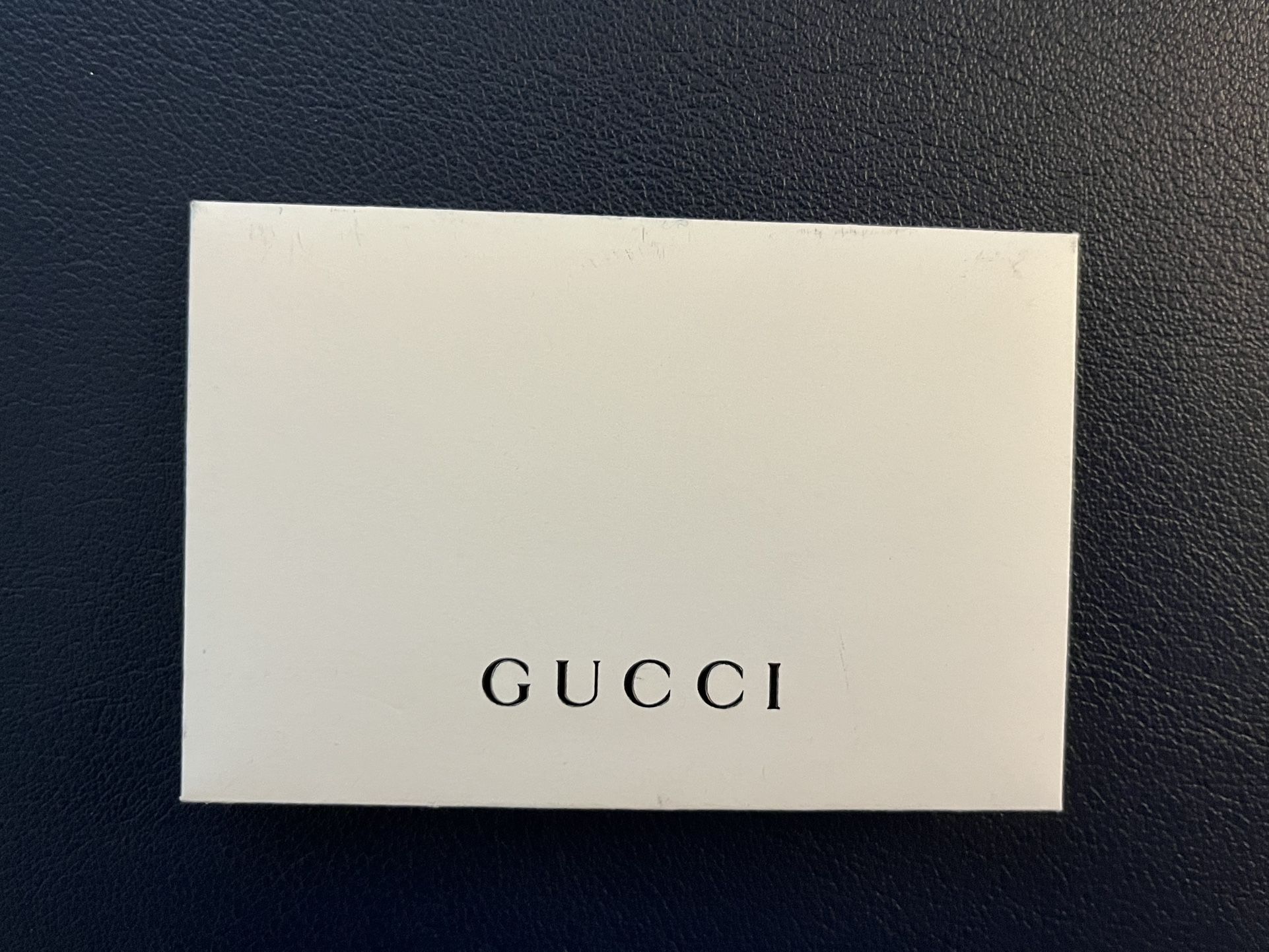 Gucci Green Case With Authenticity Certificate