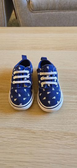 Toddler Dodger Custom Vans size 7