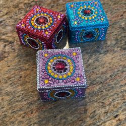 3 Jeweled Boxes