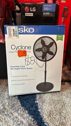 Lasko Cyclone Large Room Pedestal Fan