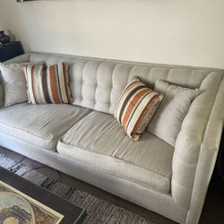 Sofa - Chenille/down filled