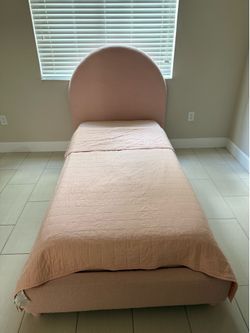 Pink Twin Bed