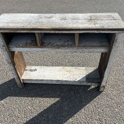 Solid Entry Way Table 