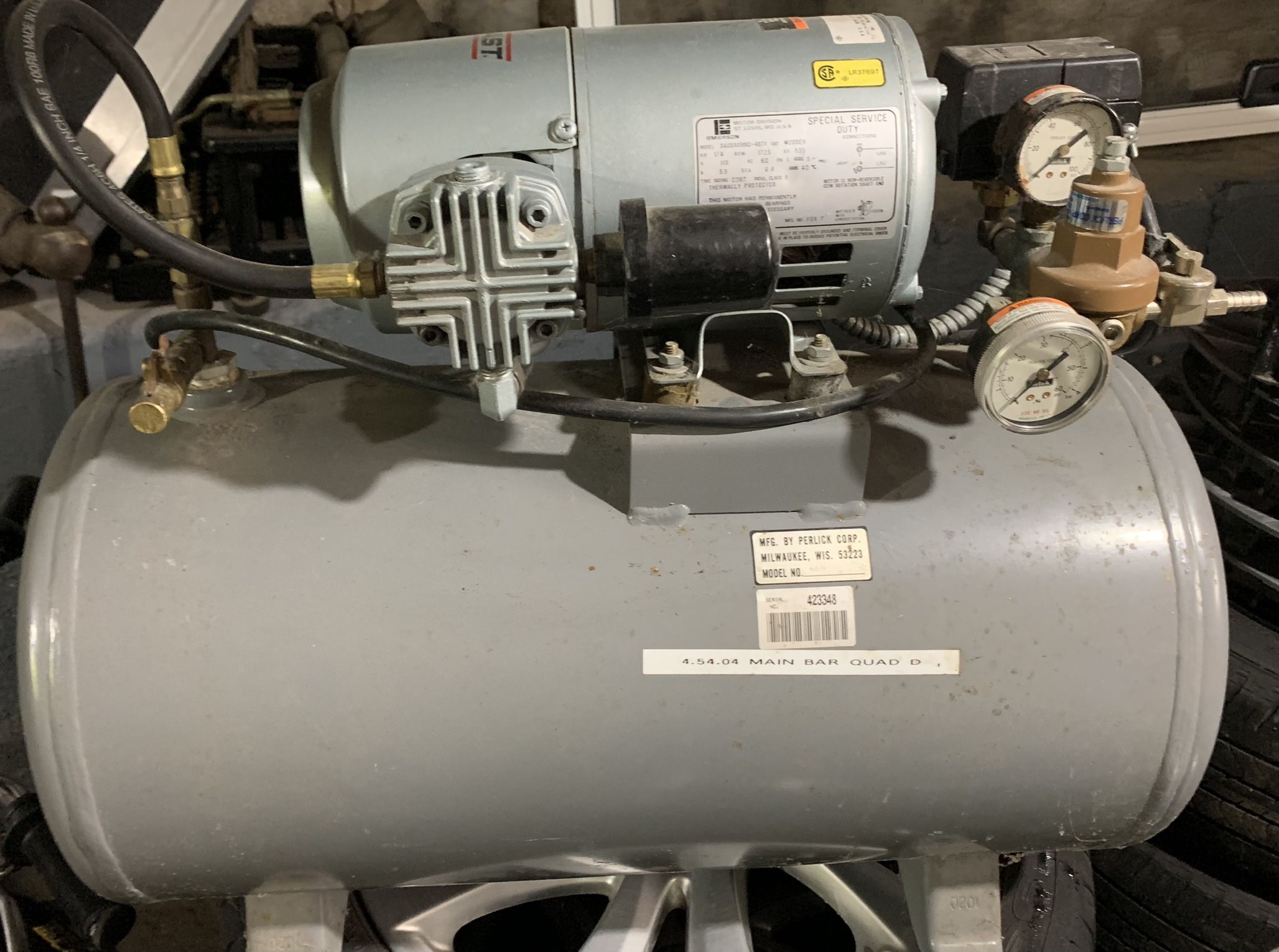 GAST COMPRESSOR MODEL 669