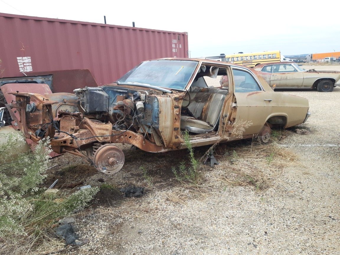 Parting out chevy impala 1966