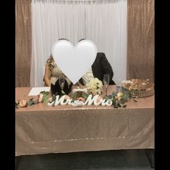 White Backdrop Curtains