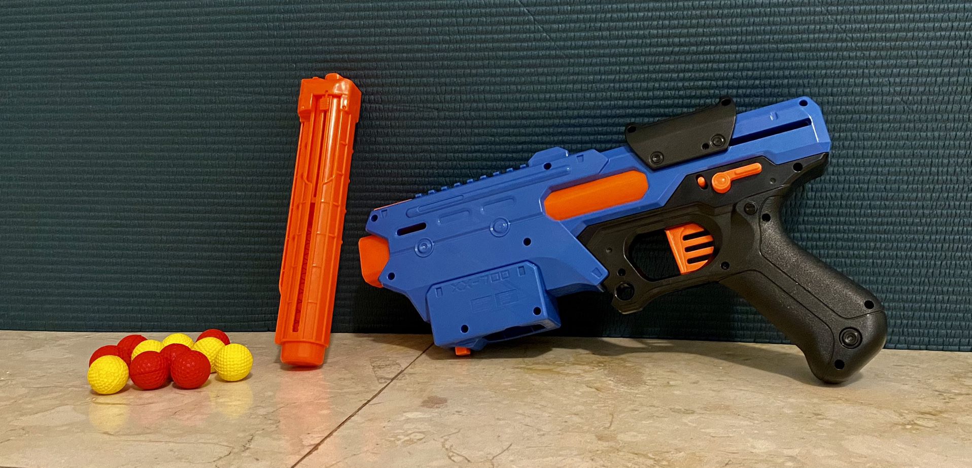 Nerf Rival Gun and bullets