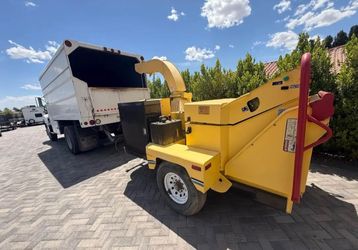Chipper Truck And Vermeer Chipper