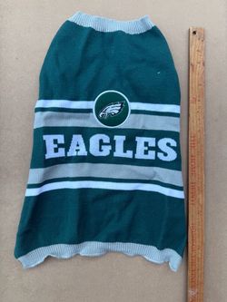 Eagles dog sweater for medium dog