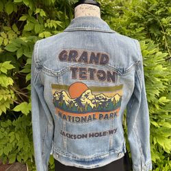 Women's National Park Jean Jacket-Medium