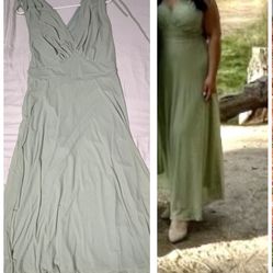 Beautiful Sage Green Dress
