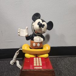 Vintage Mickey Mouse Telephone 