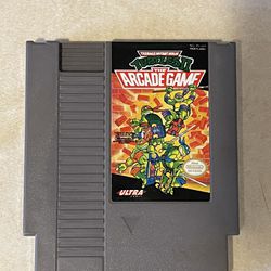 Teenage Mutant Ninja Turtles 2 The Arcade Game NES Game Nintendo 