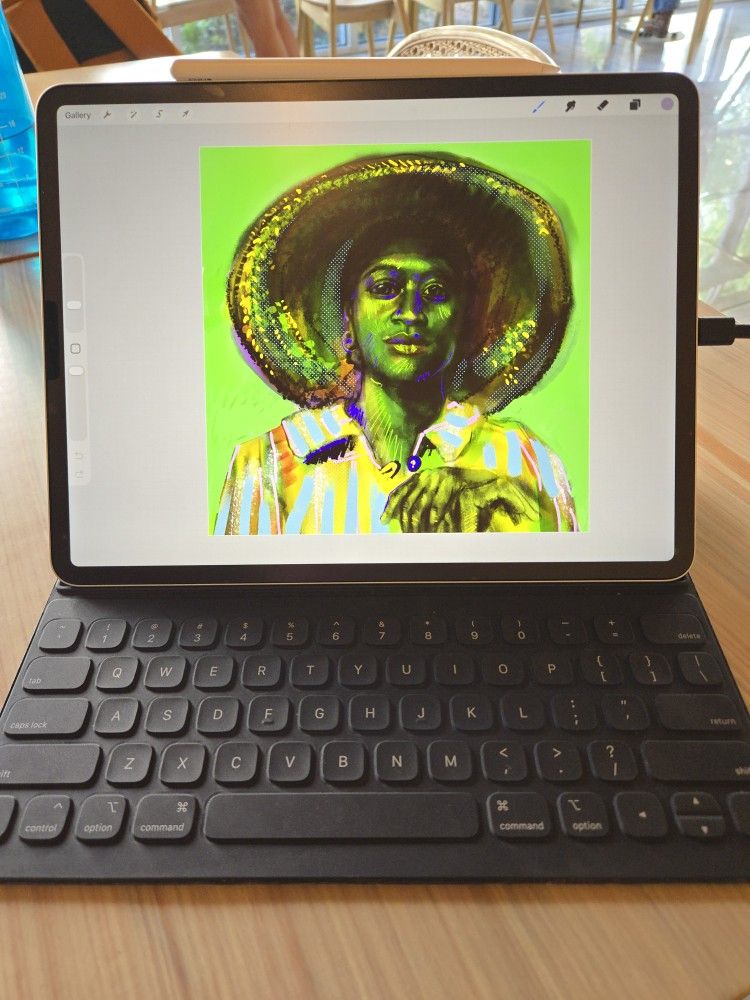 Ipad Pro 12.9 4th Gen With Pencil And Matte Textured Screen Protector, Pro Artist Selling