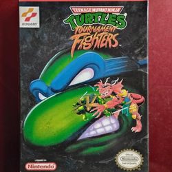 Ultra Rare 100% Original And Authentic NES Teenage Mutant Ninja Turtles Tournament Fighter Box Only