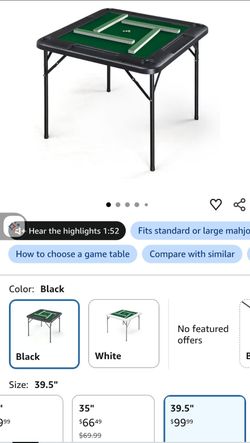 Poker table