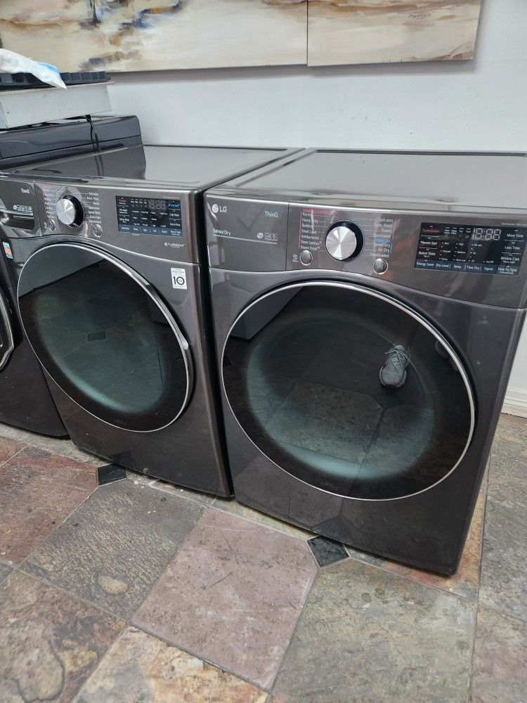 💢💯LG SET STEAM WASHER AND ELECTRIC DRYER LIKE NEW ✔️