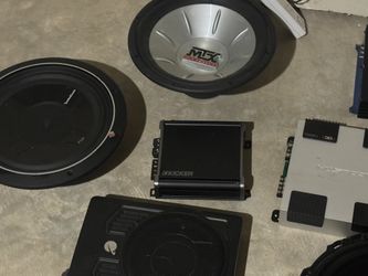 Speakers And Amps 