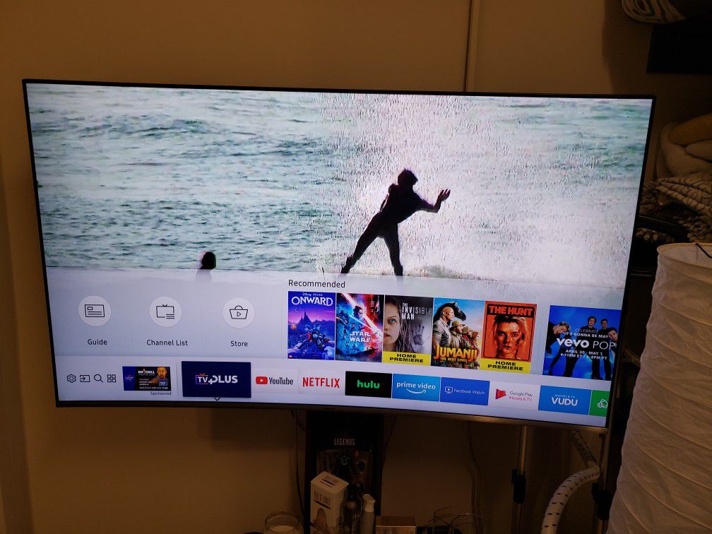 Samsung Curved Smart TV 55'' MU8500, 4K HDR EXTREME