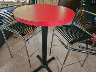 Pub Table and Chairs