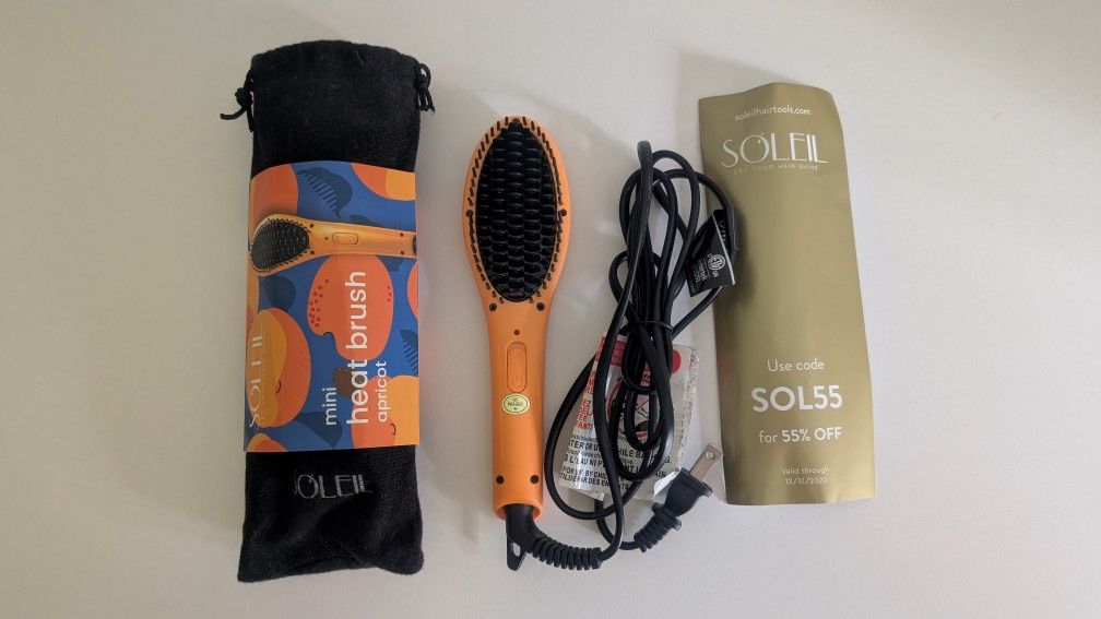 SOLEIL mini heat brush