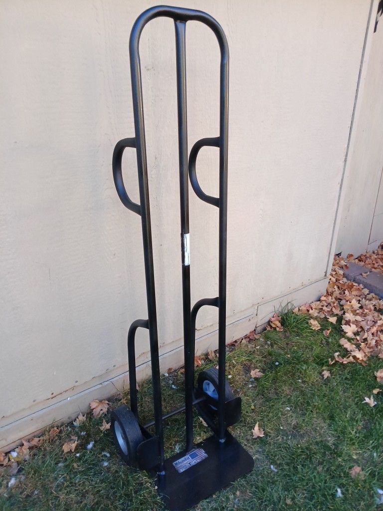 Milwaukee Loading Dolly Dollie 700lbs weight capacity 56" tall 14" wide