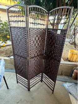 3 panel room dividers