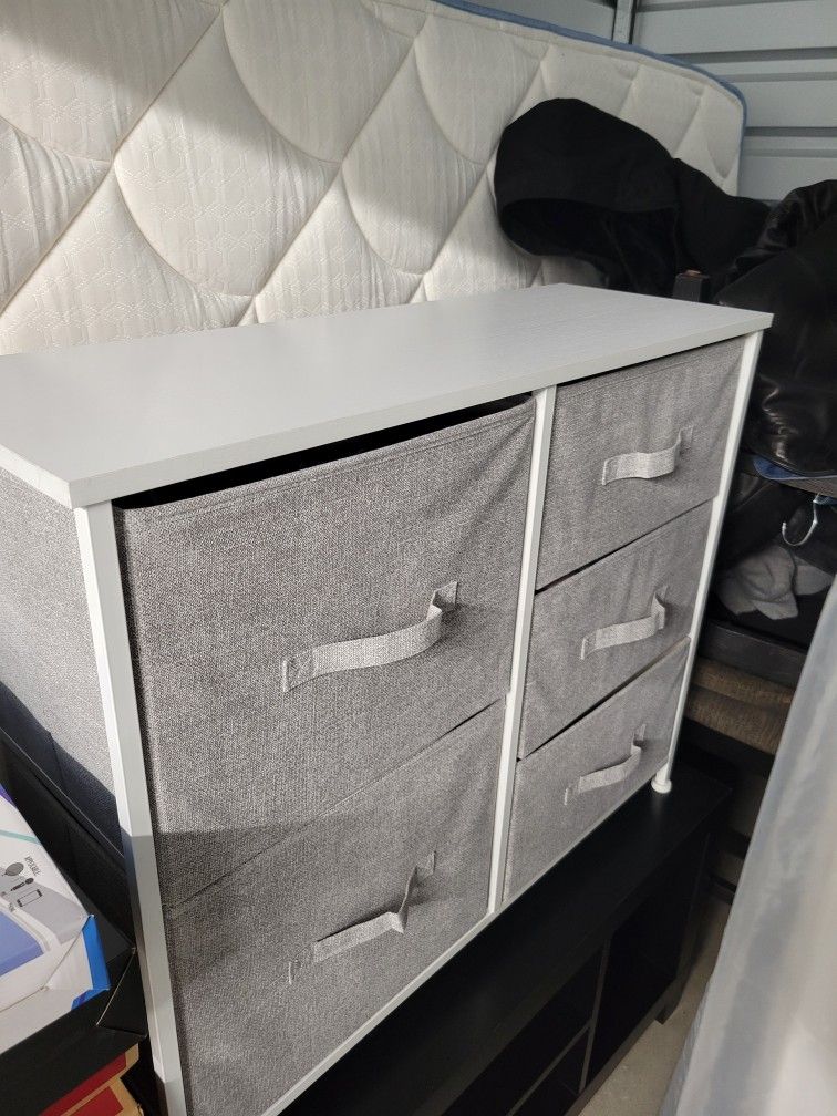 Brookside Sierra 5-Drawer Fabric Storage Chest