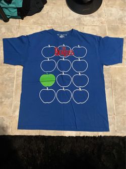 Rock & Death Y2K The Beatles Embroidered T-Shirt SZ XL Double Sided Apple Logo