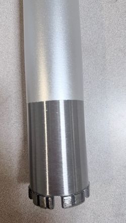concrete cord drill 2-1/4” heavy duty turbo segment concrete cord drill