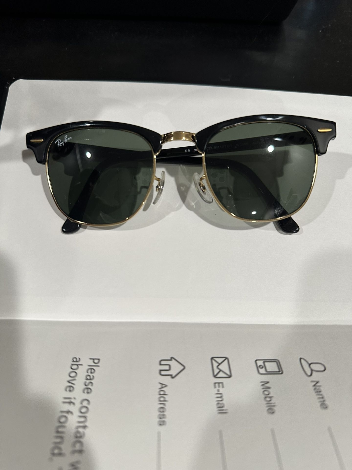 The Ray-Ban Clubmaster RB3016 (Kids size)
