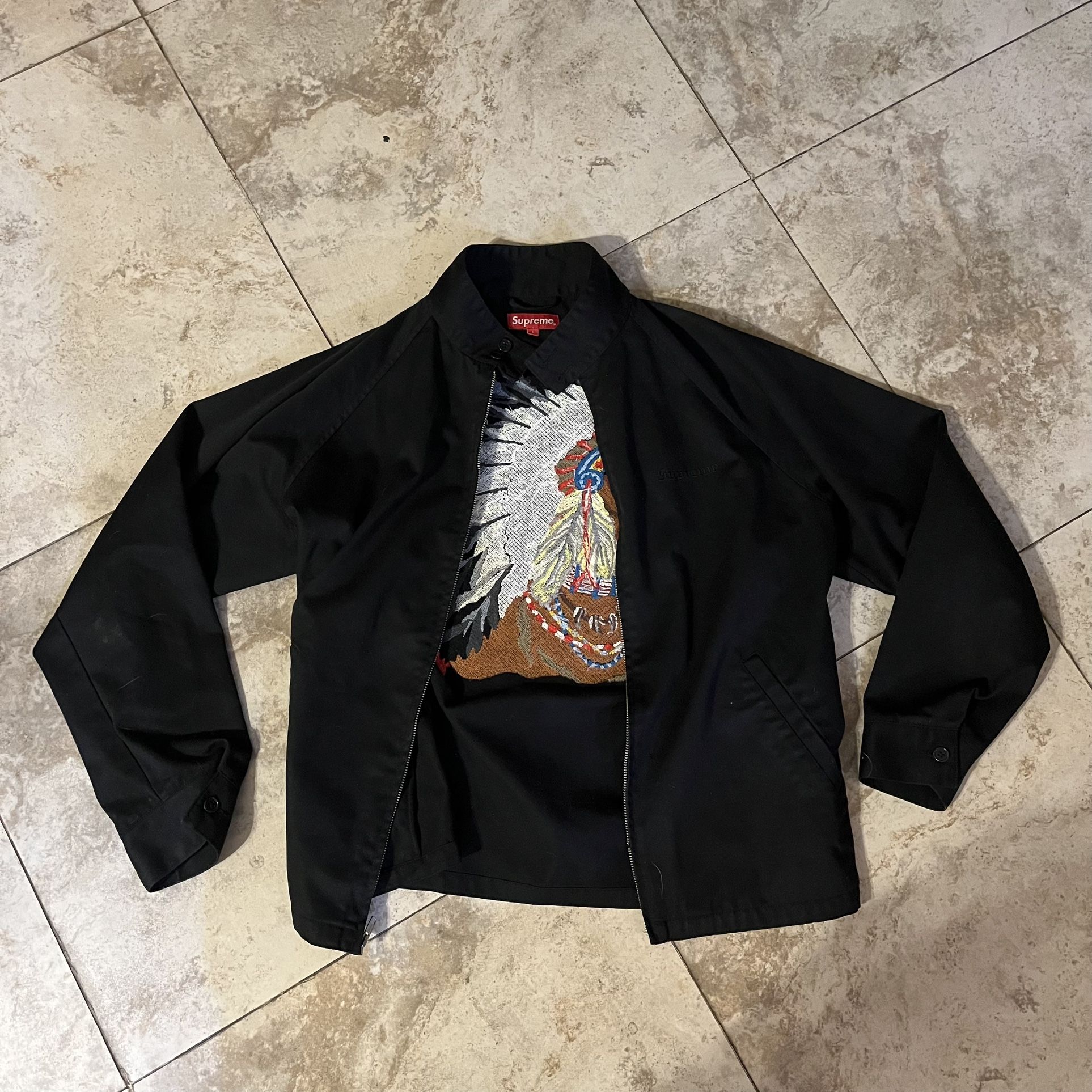 STEAL!!: Supreme - Chief Harrington Jacket (FW17) - Black - Large
