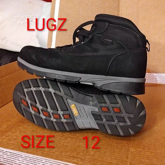 Men's Lugz Boots Size 12 - Black