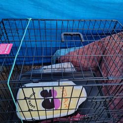 Fold Up Doggy Cage,Like Brand New...