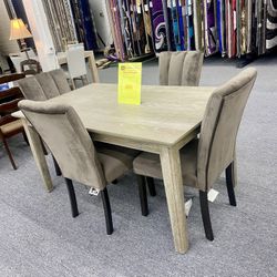5pc Dinning Table Set $399