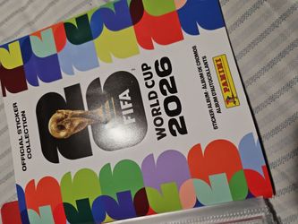 Selling fifa book still new and stickers have 295 diffrent stickers