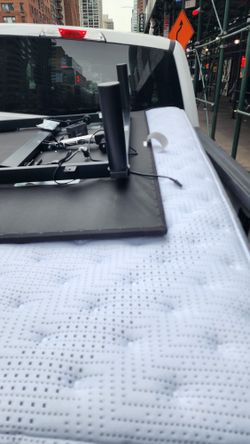 Queen Bed And Frame Like New Will Deliver No Stains Barley Used