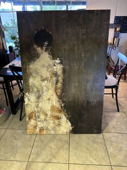 Z Gallerie Canvas Of A Woman