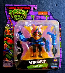 Teenage Mutant Ninja Turtles "Murant Mayhem" Wingnut Robo-Bat 4"-2023 Brand New!